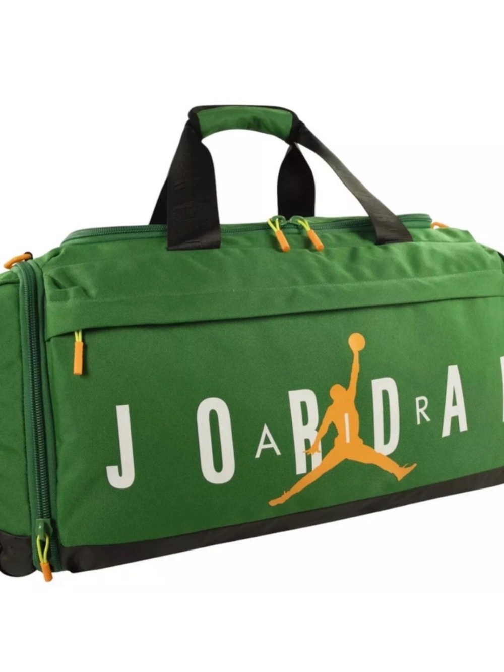 Authentic Nike Air Jordan Velocity Duffle Bag Money Gym Bag Travel
Green Gold